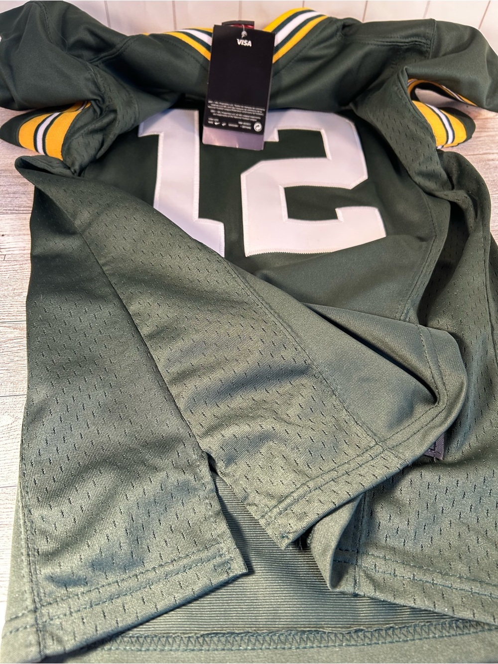 Aaron Rodgers Green Bay Packers Nike On Field Jersey Women’s Medium #12 NWT - Picture 13 of 14